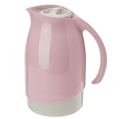Imagem da oferta Bule Térmico Plástico, 700ml, Vermelho, Sanremo