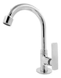 Imagem da oferta Torneira Bancada Last ½ Metal Inox Metais Last Bica Móvel Pia Banheiro