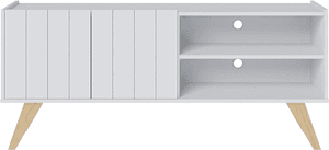 Imagem da oferta Rack Bancada Space - Branco Fosco