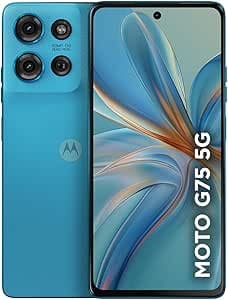 Imagem da oferta Smartphone Motorola Moto g75 5G 256GB 16GB Ram Boost 50MP Sony Camera com AI Ultrarresistencia militar - Azul