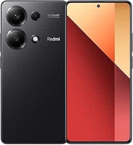 Imagem da oferta Smartphone Xiaomi Redmi Note 13 Pro 4G 8+256 GB, MediaTek, Helio G99-Ultra, Câmera OIS de 200 MP, Carregamento Turbo 67W, Tela AMOLED 6,67 “, NFC, (Preto)