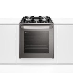Imagem da oferta Fogão de Embutir 4 bocas Electrolux Cinza Experience Mesa Vidro, Grill e VaporBake (FE4EC)