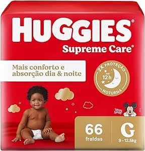 Imagem da oferta Huggies Fralda Supreme Care G 66 Un