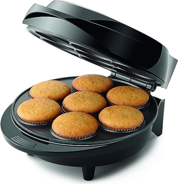 Imagem da oferta Máquina de Cupcake Pratic, Mondial, Preto/Inox, 1000W, 110V - CK-01