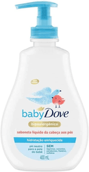 Imagem da oferta Sabonete Líquido da Cabeça aos Pés Baby Dove Hidratação Enriquecida 400ml