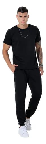 Imagem da oferta Conjunto Masculino Calça E Camiseta Confortável