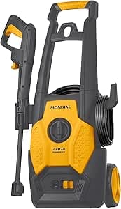 Imagem da oferta Lavadora de Alta Pressão Aqua Power II, Mondial, Cinza/Amarela, 1500W, 220V - LAP-02-GY