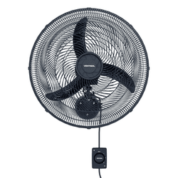 Imagem da oferta Ventilador de Parede New 50cm Preto Preto Ventisol