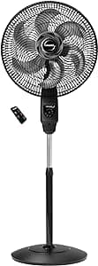 Imagem da oferta Ventilador de Coluna Mallory Chronos 126W, Silencioso, Com Controle Remoto, Hélice de 6 pás, Auto Desligamento Programável de até 7 Horas- PR – GR - 220V
