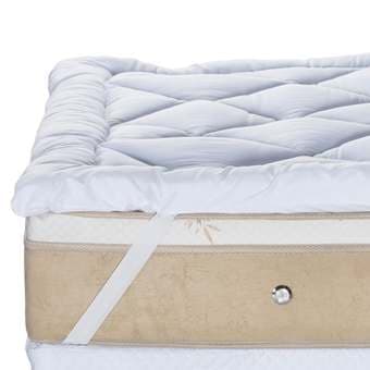 Imagem da oferta Pillow Top 400 Fios Toque de Plumas Casa Dona (Queen)