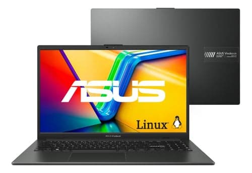 Imagem da oferta Notebook Asus Vivobook Go 15 E1504fa Amd Ryzen 5 7520u 4gb Ram 256gb Ssd Linux Keepos Tela 15,6  Fhd Black - Nj1287