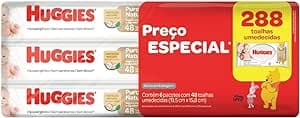 Imagem da oferta Kit Lenços Umedecidos Huggies Recém Nascido
