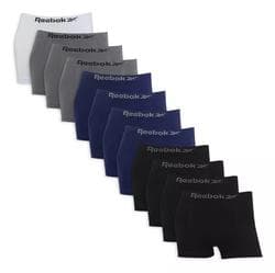Imagem da oferta Kit 12 Cuecas Boxer Masculina Sem Costura Microfibra Reebok