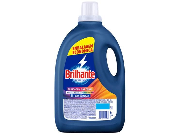 Imagem da oferta Sabão Líquido Brilhante Limpeza Total 5L