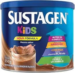 Imagem da oferta Sustagen Kids Complemento Alimentar Sabor Chocolate - Lata 350G