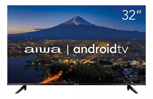 Imagem da oferta Smart Tv Aiwa 32 Dled Dolby Aws-tv-32-bl-02-a Preto