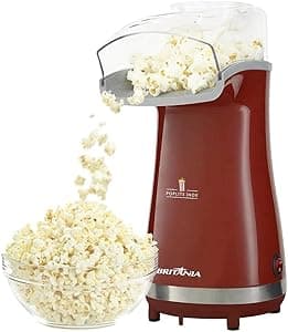Imagem da oferta Pipoqueira, Poplite Inox Bpi01vi, Vermelho, 220v, Britânia