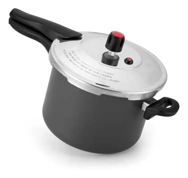 Imagem da oferta Panela Pressão 4,5l Antiaderente Fechamento Externo Premium Cor Cinza Alegrete
