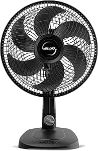 Imagem da oferta Ventilador de Mesa Mallory Turbo Compact 30 cm, Silencioso, Hélice de 6 pás, Grade Especial em Sistema TS, Máxima Vazão e Mínimo Ruído -127V