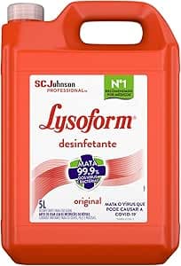 Imagem da oferta Lysoform Original, Desinfetante Líquido, Limpeza Pesada e Eficiente, 5l