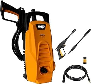 Imagem da oferta WAP Lavadora de Alta Pressão ÁGIL 1800, Portátil, 300L/h, com Jato em Leque e Concentrado, 1300psi, 1400W 127V