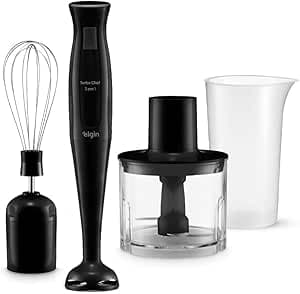 Imagem da oferta Mixer Vertical Turbo Chef Elgin 3 em 1 200W Preto 110v
