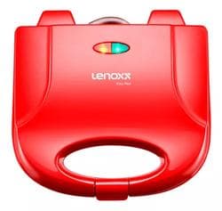 Imagem da oferta Sanduicheira Grill Antiaderente 750 Watts Easy Red Lenoxx 110V