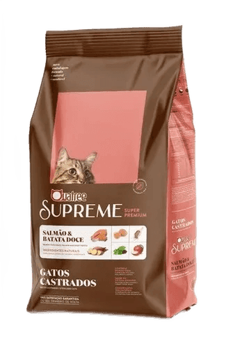 Imagem da oferta Ração Gatos Adultos Castrados Quatree Supreme 10kg
