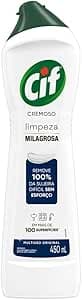 Imagem da oferta Cif Cremoso Limpeza Milagrosa Remove 100% Da Sujeira 450 Ml