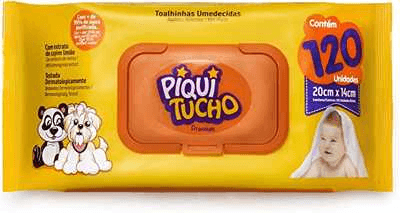 Imagem da oferta Piquitucho Toalhinhas Umed Premium 1 Unidade Com 120 Lenços Umedecidos