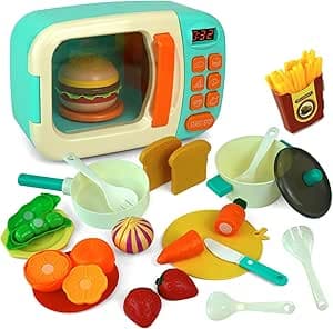 Imagem da oferta Forno Microondas Com Luz, Som e Acessórios Microchef Mc965 Conect Brinq