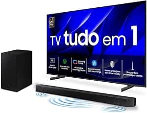 Imagem da oferta Smart Big TV 85" Crystal UHD 4K 85DU8000 2024 + Soundbar HW-B550/ZD Combo
