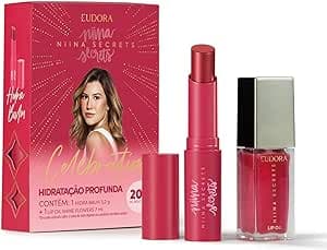 Imagem da oferta Eudora Niina Secrets Celebration Hidra Balm 3,2g + Lip Oil Shine Flowers 7ml