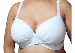 Imagem da oferta Sutiã Plus Size Base Cruzada Reforçado Com Bojo Push Up