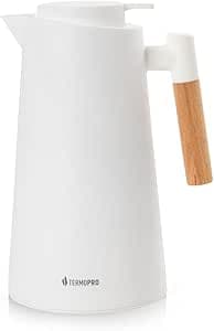 Imagem da oferta Garrafa Térmica 1 Litro Princess Branca Termopro
