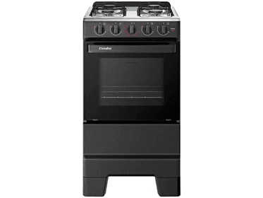 Imagem da oferta Fogão 4 Bocas Esmaltec Preto Ideal Pop 4120
