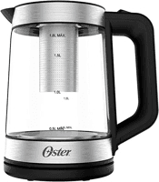 Imagem da oferta Chaleira Elétrica Oster Tea Com Infusor De Chá 1,8l - 127v