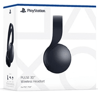Imagem da oferta Headset Sem Fio Pulse3d Usb Ps4 Ps5 Black Playstation Cor Preto Luz