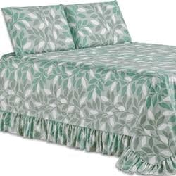 Imagem da oferta Colcha Premium Queen 3 Peças Percal 400 Fios Toque Macio