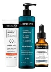 Imagem da oferta Kit Trio Limpeza, Hidratação E Proteção Solar Gl + Ah + Ps