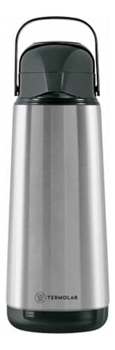 Imagem da oferta Garrafa térmica de pressão 1,8 litro Inox Lúmina Termolar