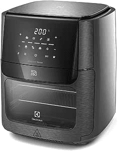 Imagem da oferta Fritadeira Elétrica sem oleo Forno Oven Airfryer 12L digital receita programada 2 bandejas espeto giratório 1700W Electrolux EAF90 Grafite 127v por Rita Lobo