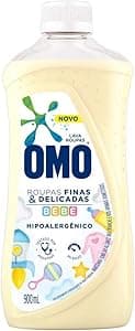 Imagem da oferta OMO Sabão Líquido Roupas Finas E Delicadas Bebê 900Ml