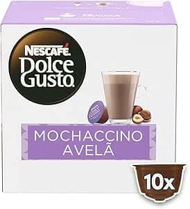 Imagem da oferta Dolce Gusto Mochaccino Em Cápsula Avelã Nescafé Caixa 170G 10 Unidades