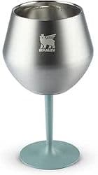 Imagem da oferta Stanley - Taça Térmica, Copo de cocktail isolado, isolado a vácuo para bebidas frias, copo de gin ou vinho, 414 ml, Aço Inoxidável