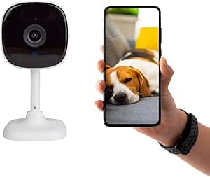 Imagem da oferta Haiz Câmera de Segurança Interna PIX-Z Smart Compatível com Alexa Wi-fi Bivolt Branco HZ-K258