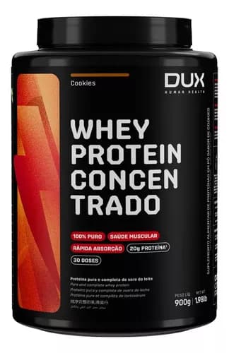Imagem da oferta Dux Nutrition Whey Protein Concentrado 900g Sabor Doce De Leite