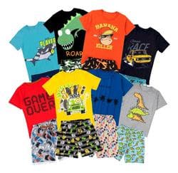 Imagem da oferta Kit 6 Peças De Roupa Infantil Menino Masculino Verão Atacado