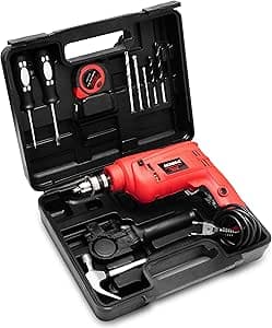 Imagem da oferta Furadeira de Impacto com Maleta, Mondial, Vermelho, 650W, 110V - NFFI-07M