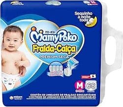 Imagem da oferta MamyPoko Fralda-Calça Premium Seca M 68 Unidades